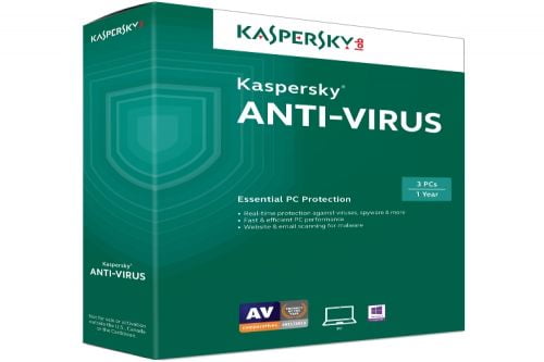 Phần mềm Kaspersky Anti Virus 3PC