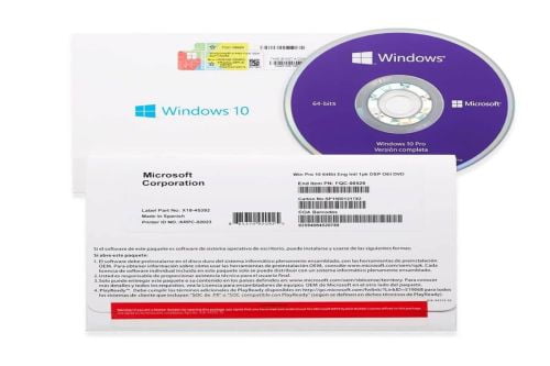 Phần Mềm Windows 10 Pro 64bit 1pk DSP OEI DVD (FQC-08929)
